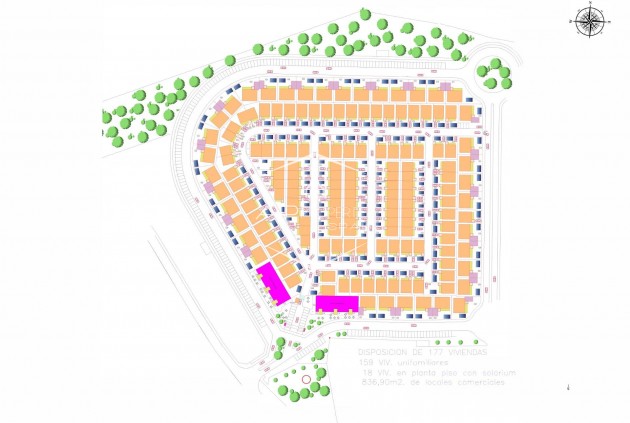 Nieuwbouw Woningen - Geschakelde woning -
Fuente Álamo - La Pinilla