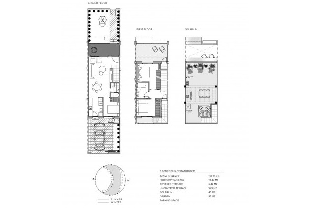 Nieuwbouw Woningen - Geschakelde woning -
Rojales - Doña Pepa