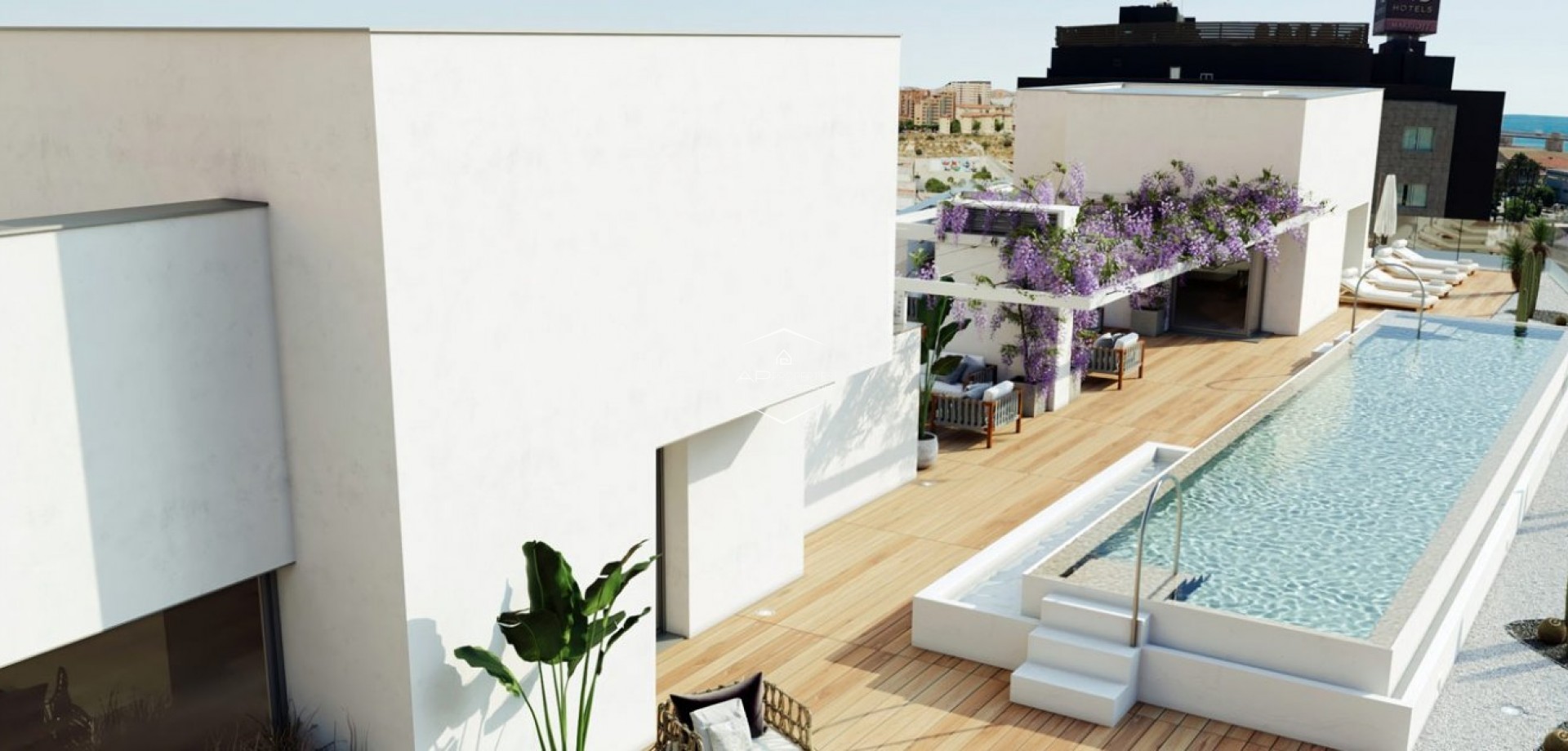 New Build - Apartment / flat -
Alicante - Centro