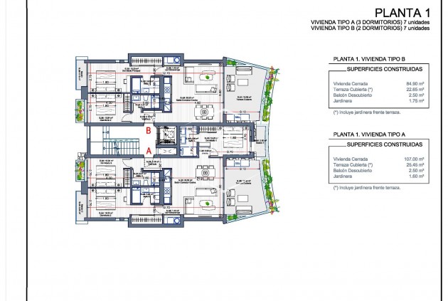 Nieuwbouw Woningen - Appartement / flat -
La Manga Club - Las Orquídeas