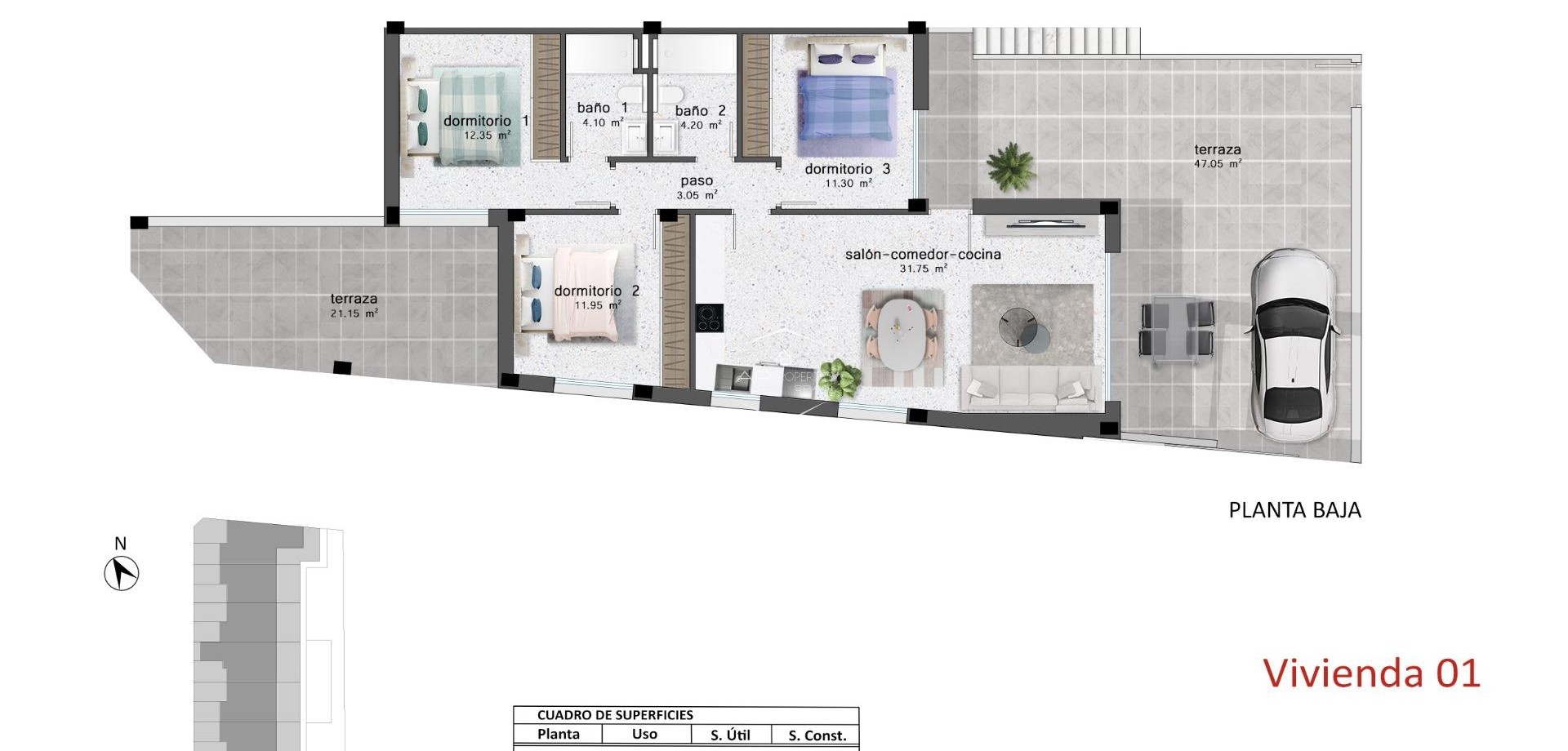 Nieuwbouw Woningen - Bungalow -
Pilar de la Horadada - Polígono Industrial Zona Raimundo Bened