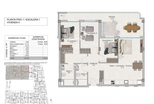 Nieuwbouw Woningen - Appartement / flat -
Santa Pola - Eroski