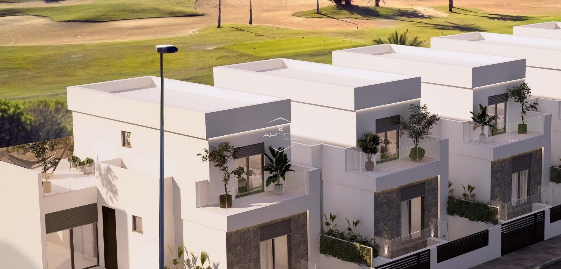 Nieuwbouw Woningen - Geschakelde woning -
Los Alcázares - Serena Golf