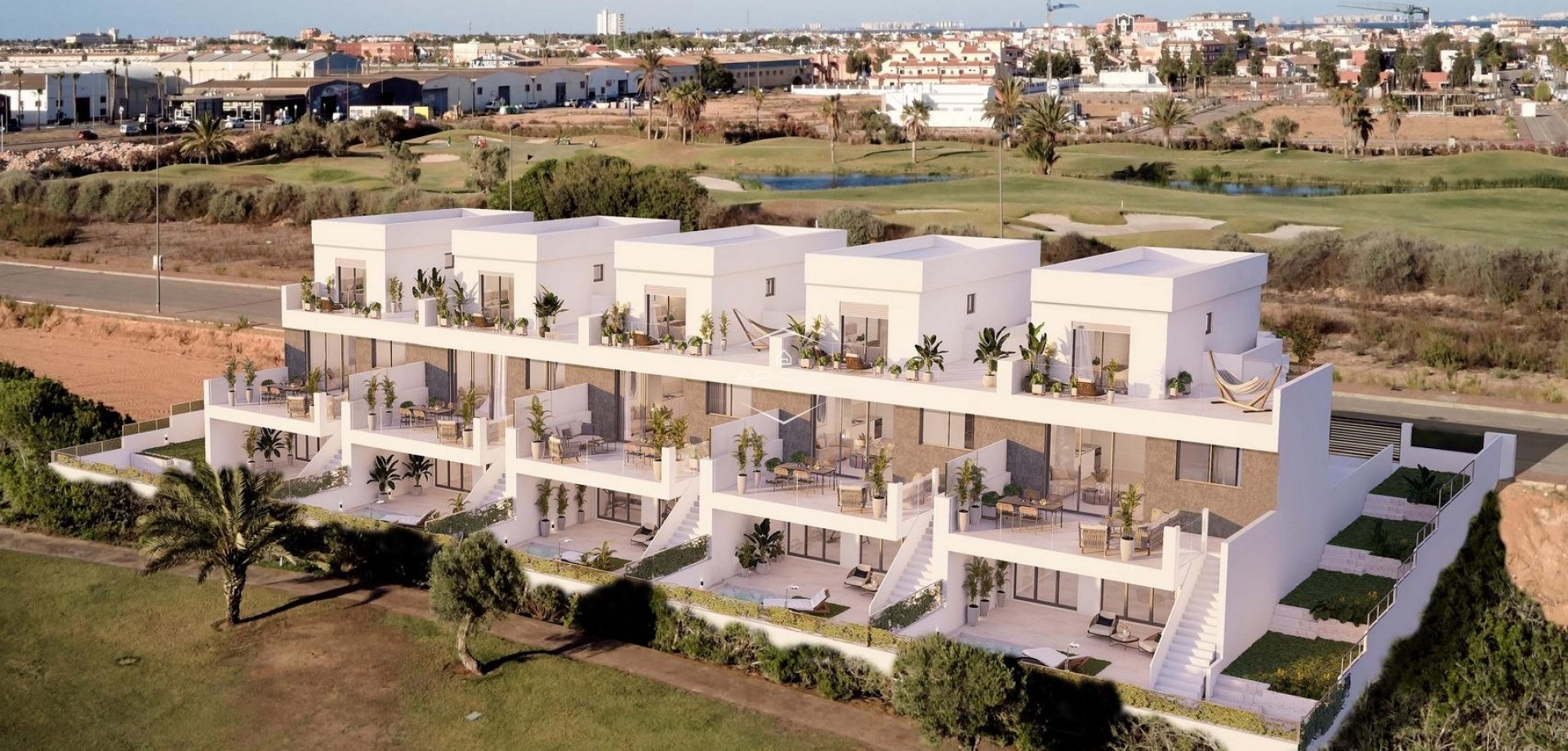 Nieuwbouw Woningen - Geschakelde woning -
Los Alcázares - Serena Golf