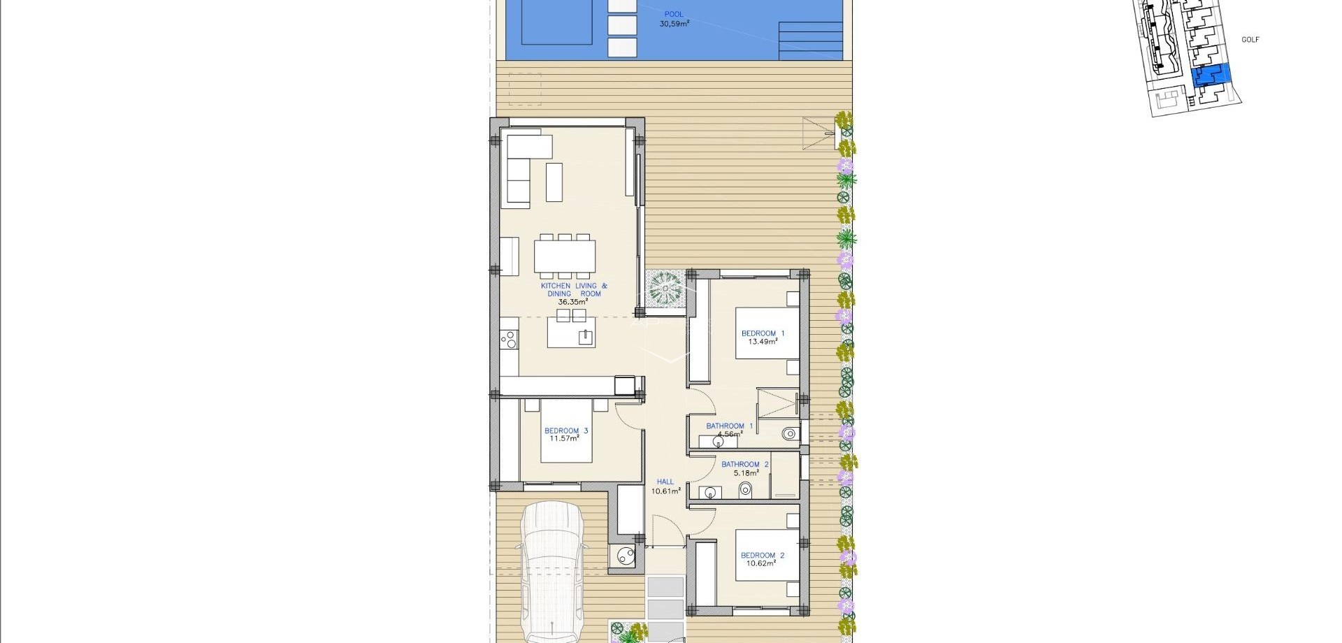 Nieuwbouw Woningen - Villa / Vrijstaand -
Los Alcázares - Serena Golf