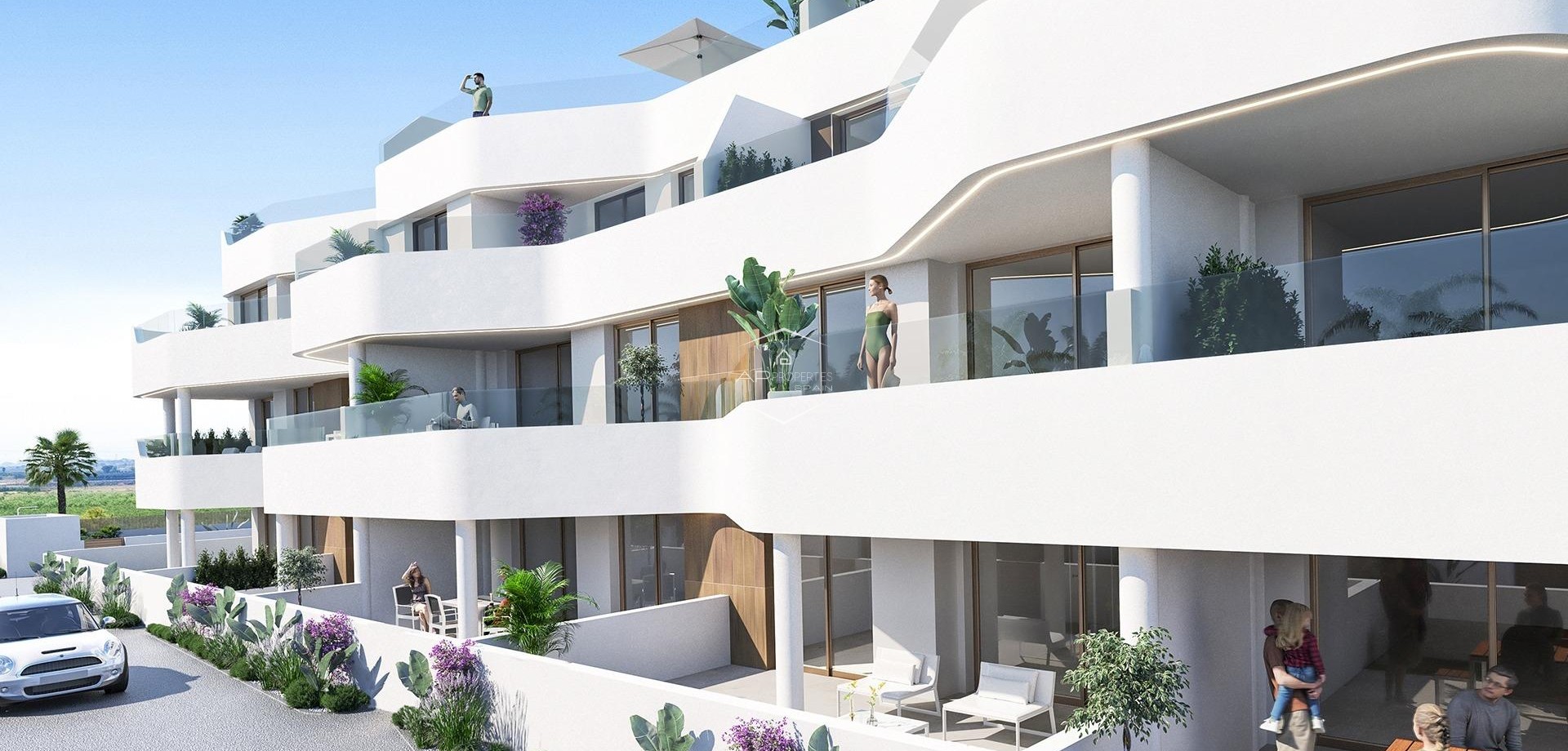 Nouvelle construction - Apartment - Penthouse -
Los Alcázares - Serena Golf