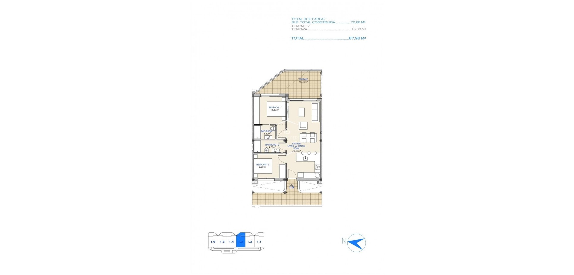 Nieuwbouw Woningen - Appartement / flat -
Los Alcázares - Serena Golf