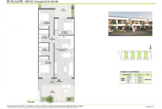 Nowy budynek - Bungalow -
Alhama De Murcia - Condado De Alhama Golf Resort