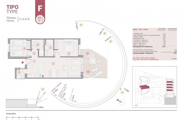 New Build - Apartment / flat -
Calpe - Manzanera