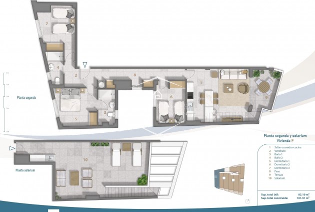 New Build - Apartment - Penthouse -
San Pedro del Pinatar - Villananitos