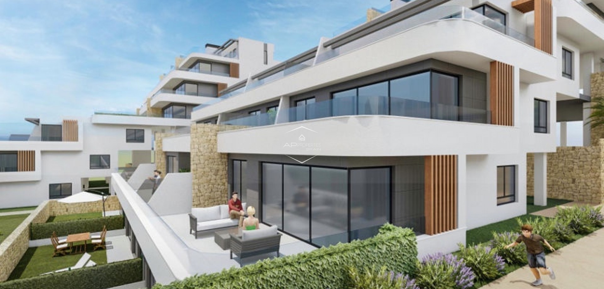 New Build - Apartment / flat -
Finestrat - Finestrat Urbanizaciones