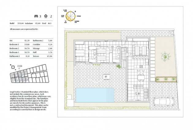 Nueva construcción  - Villa / Independiente -
Algorfa - La Finca