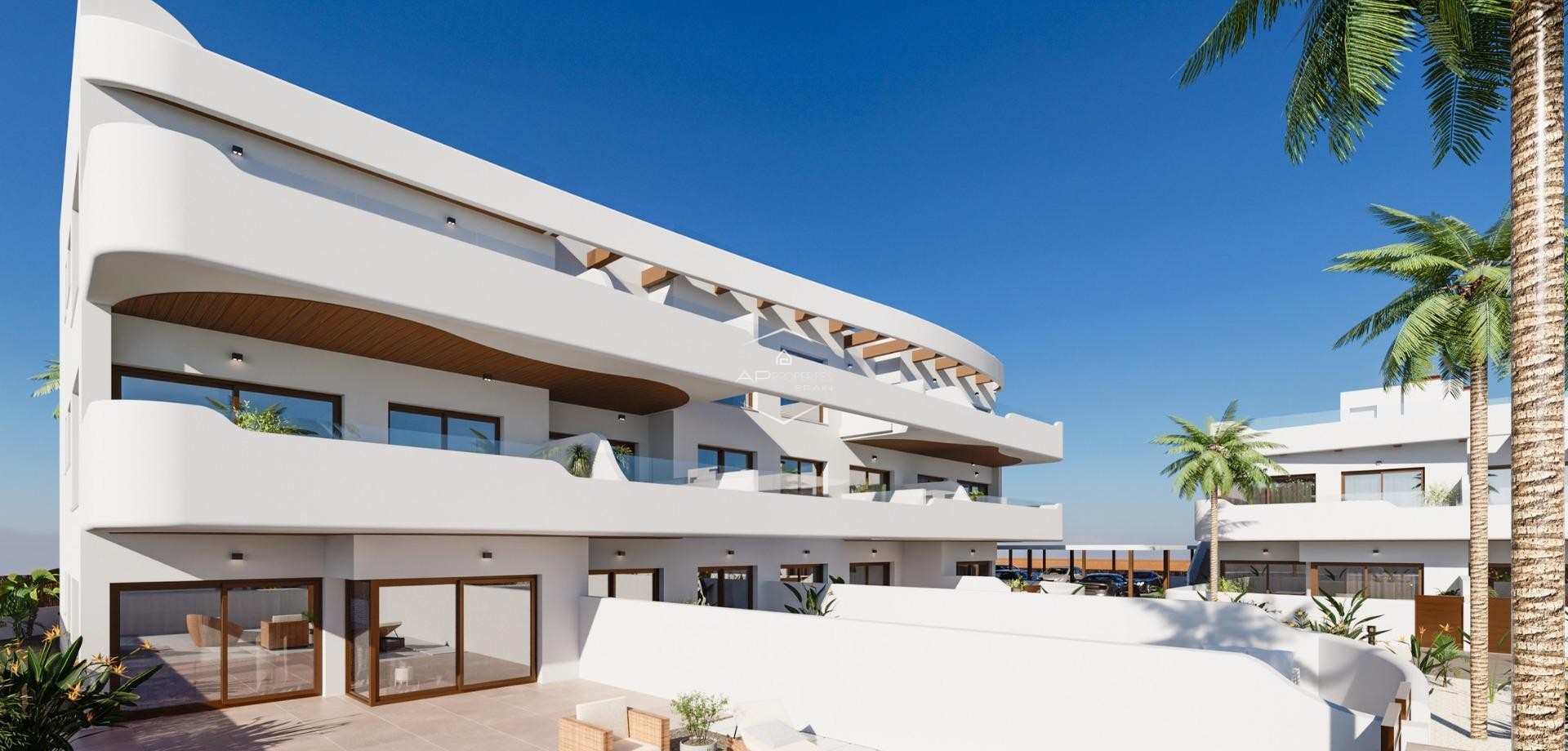 New Build - Apartment / flat -
Los Alcázares - Serena Golf