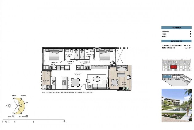 Nieuwbouw Woningen - Appartement / flat -
Torre Pacheco - Santa Rosalia