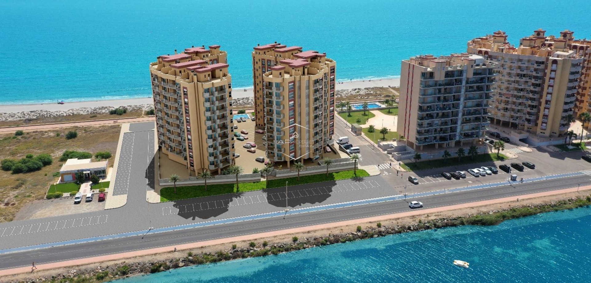 New Build - Apartment / flat -
La Manga del Mar Menor - La Manga