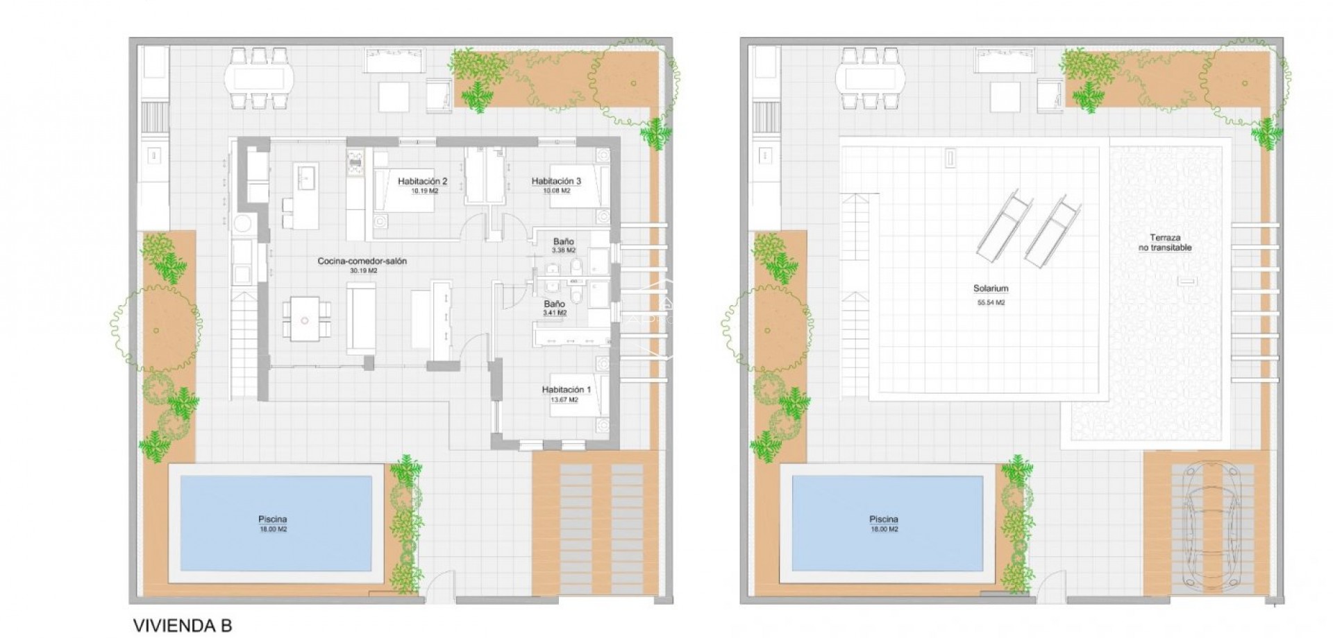 Nueva construcción  - Villa / Independiente -
Pilar de la Horadada - Pinar de Campoverde