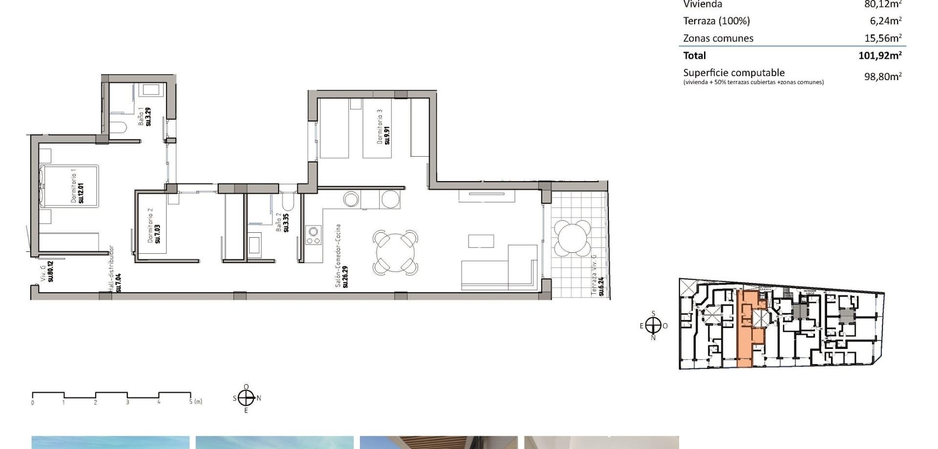 New Build - Apartment / flat -
Guardamar del Segura - Pueblo