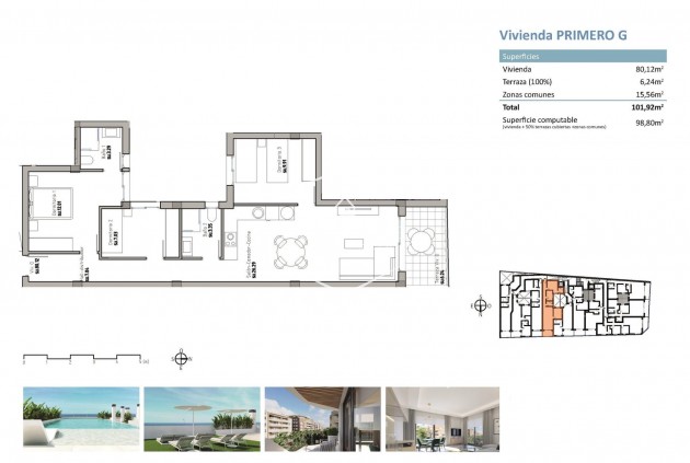 Nueva construcción  - Apartamento / piso -
Guardamar del Segura - Pueblo