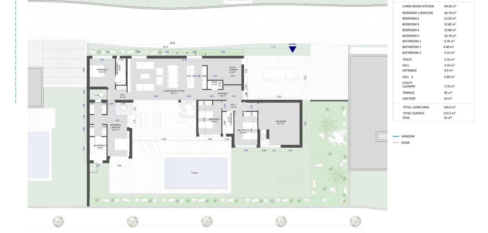 Nieuwbouw Woningen - Villa / Vrijstaand -
Baños y Mendigo - Altaona Golf And Country Village