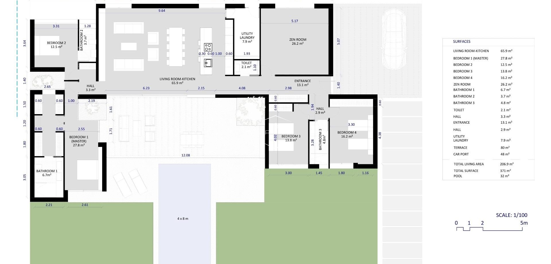 Nieuwbouw Woningen - Villa / Vrijstaand -
Baños y Mendigo - Altaona Golf And Country Village