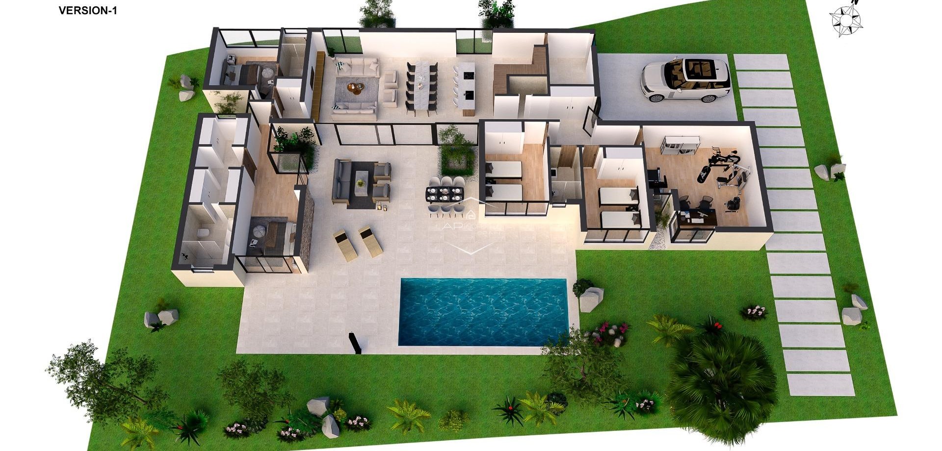 Nouvelle construction - Villa / Indépendante -
Baños y Mendigo - Altaona Golf And Country Village