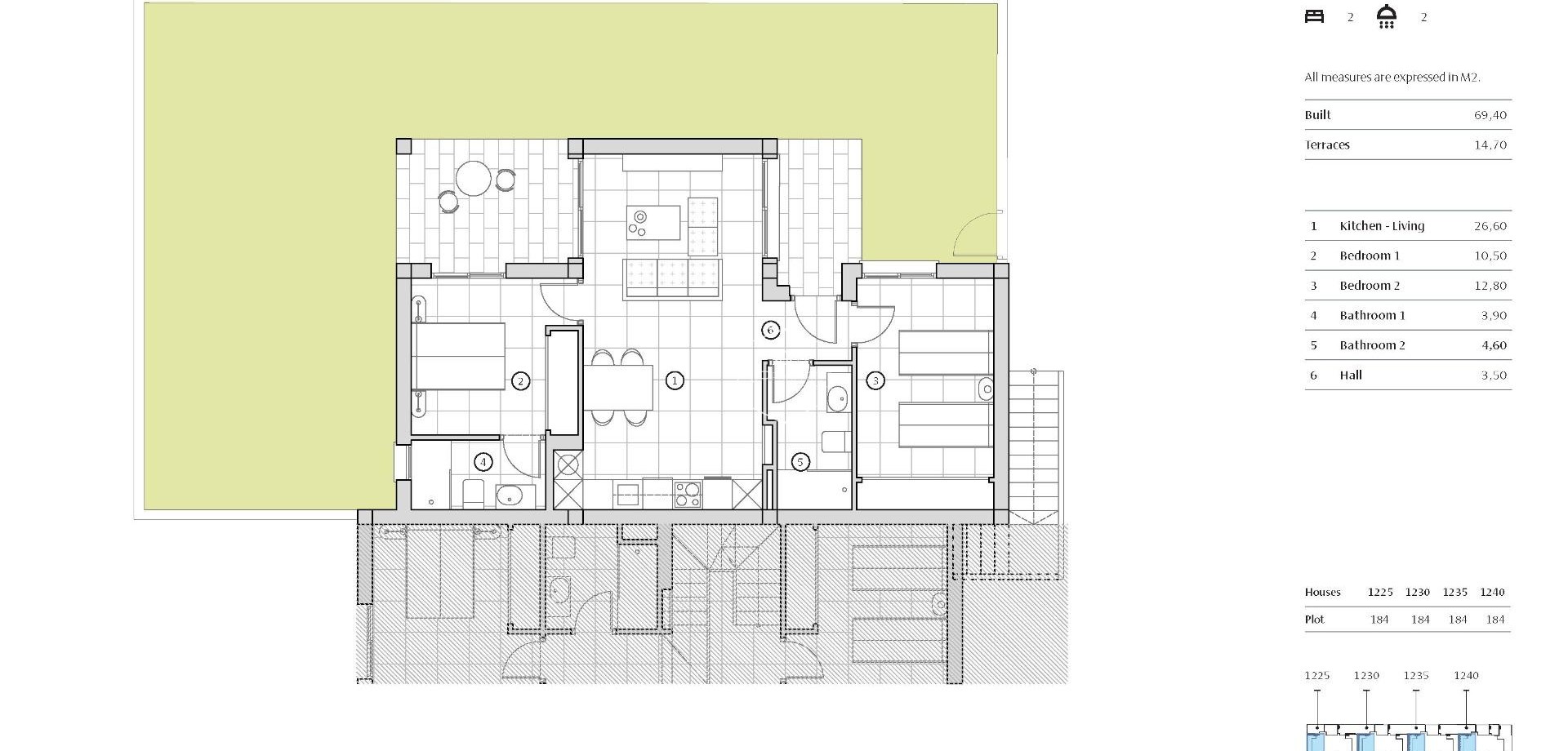 Nieuwbouw Woningen - Bungalow -
Algorfa - La Finca