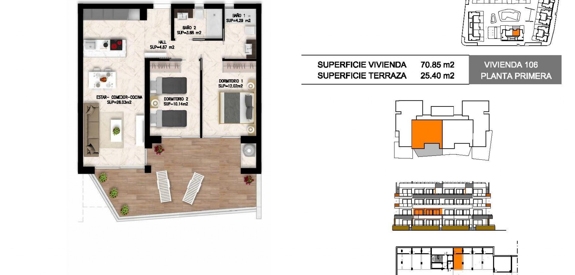 Nieuwbouw Woningen - Appartement / flat -
Orihuela Costa - Los Altos