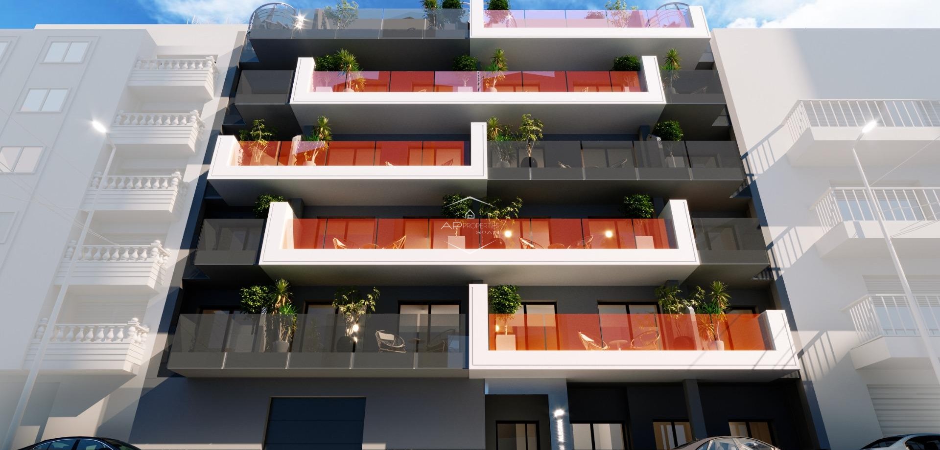 New Build - Apartment - Penthouse -
Torrevieja - Centro