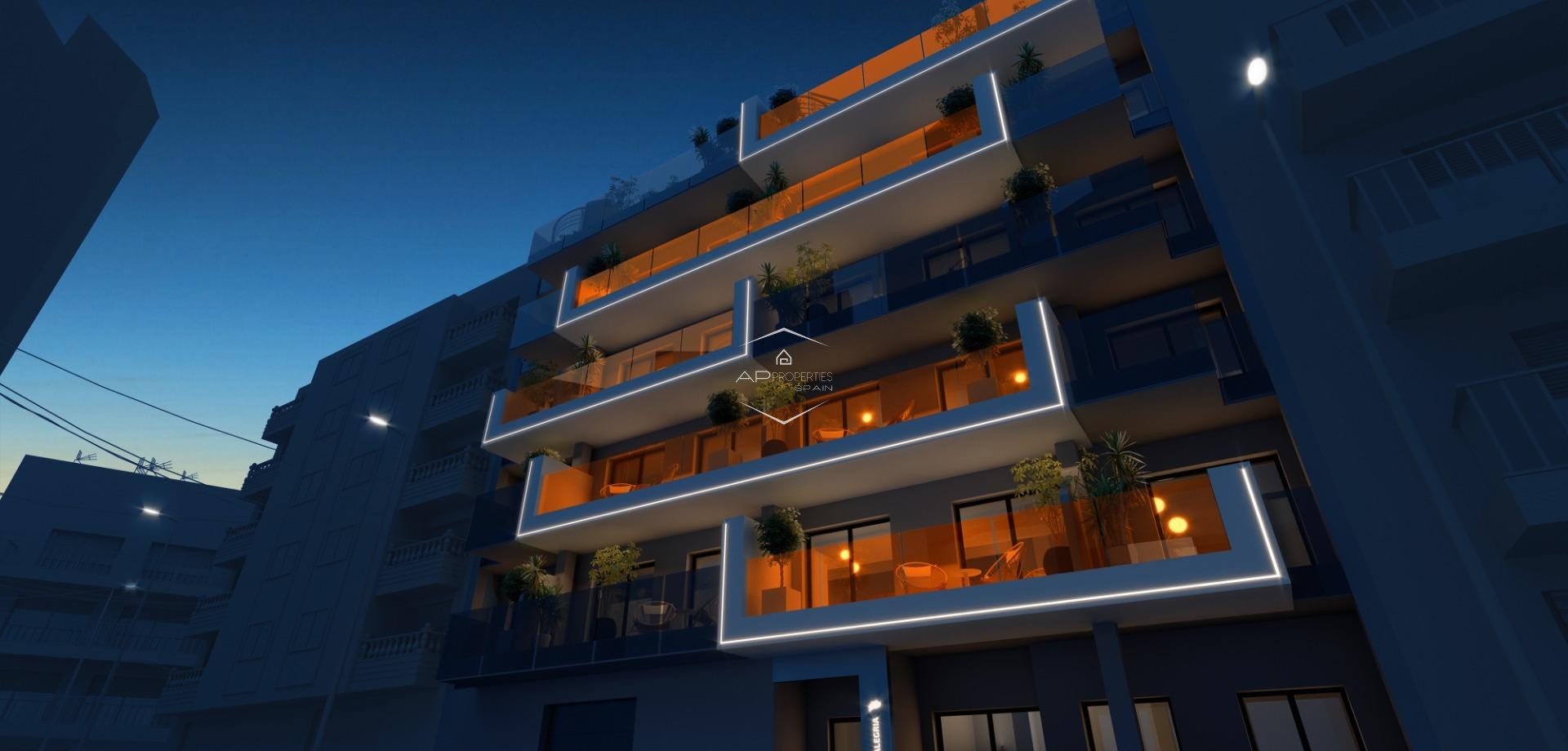 Nowy budynek - Apartment - Penthouse -
Torrevieja - Centro