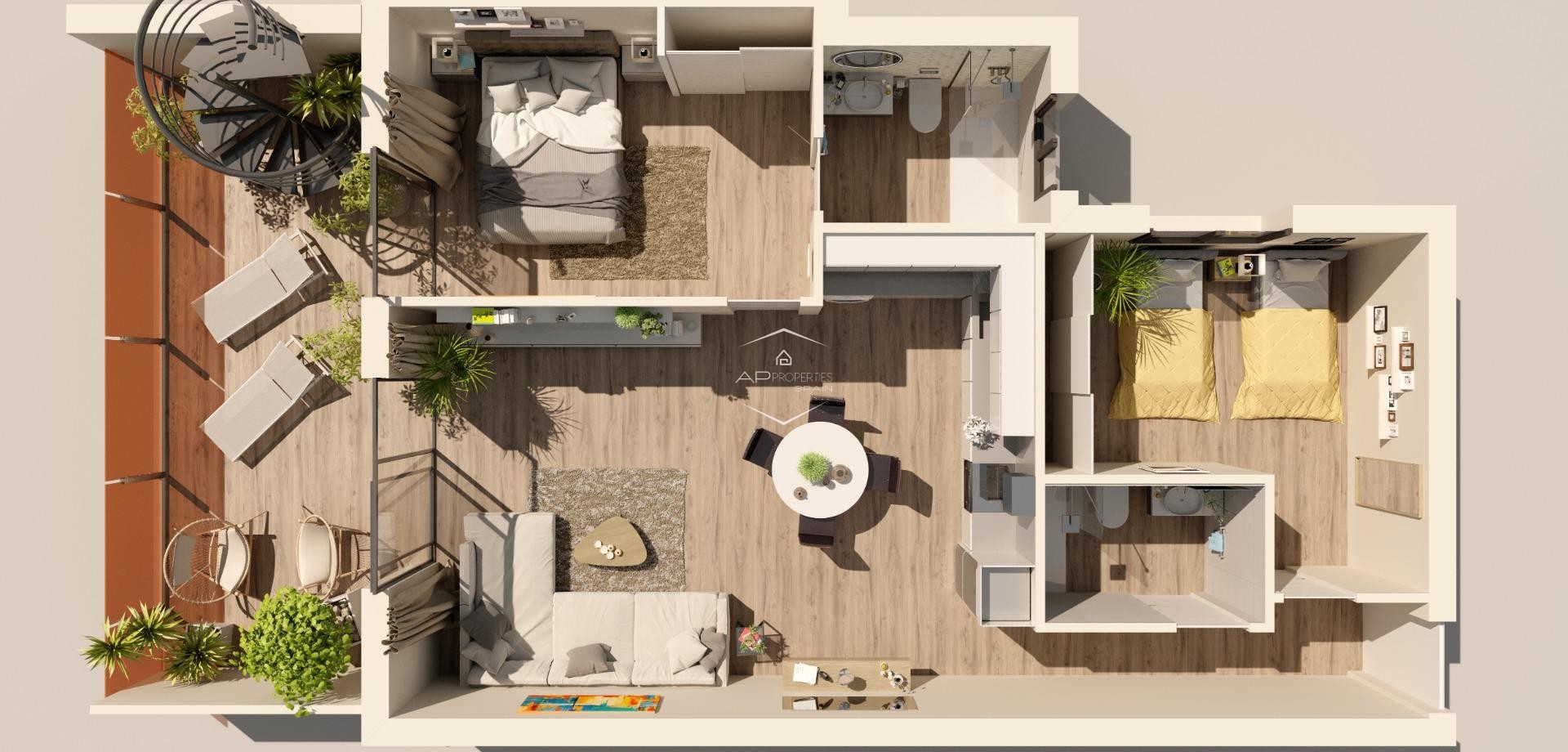 Nieuwbouw Woningen - Apartment - Penthouse -
Torrevieja - Centro