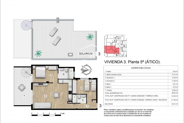 New Build - Apartment - Penthouse -
Torrevieja - Centro