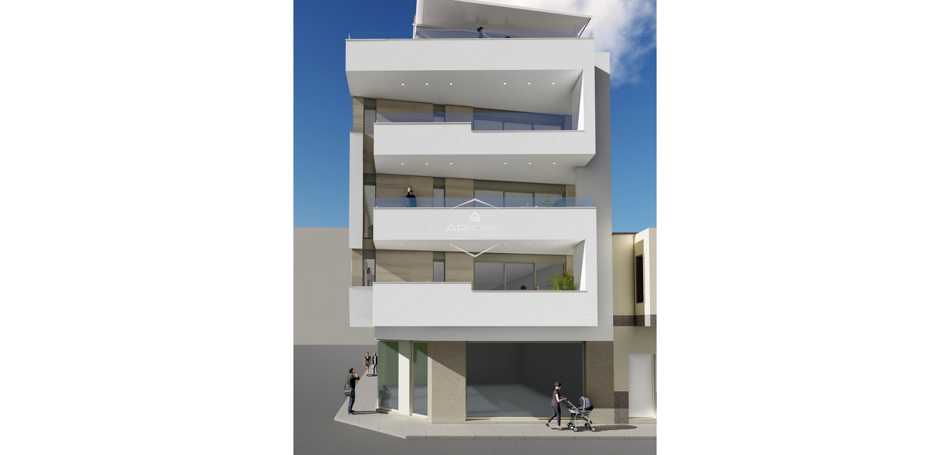 Nowy budynek - Apartment - Penthouse -
Torrevieja - Playa Del Cura