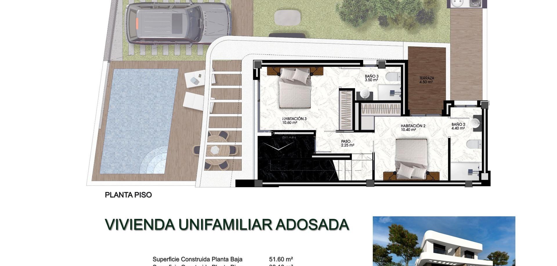 Nueva construcción  - Villa / Independiente -
Los Montesinos - La Herrada