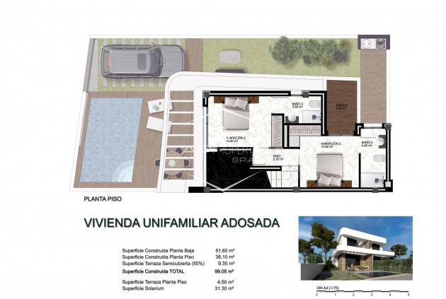 Nueva construcción  - Villa / Independiente -
Los Montesinos - La Herrada