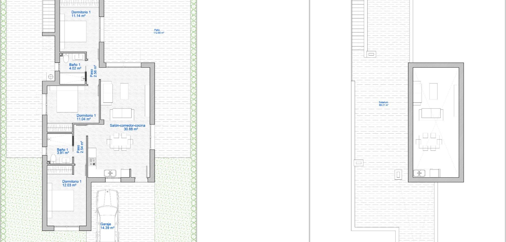 Nueva construcción  - Villa / Independiente -
Los Alcázares - Serena Golf