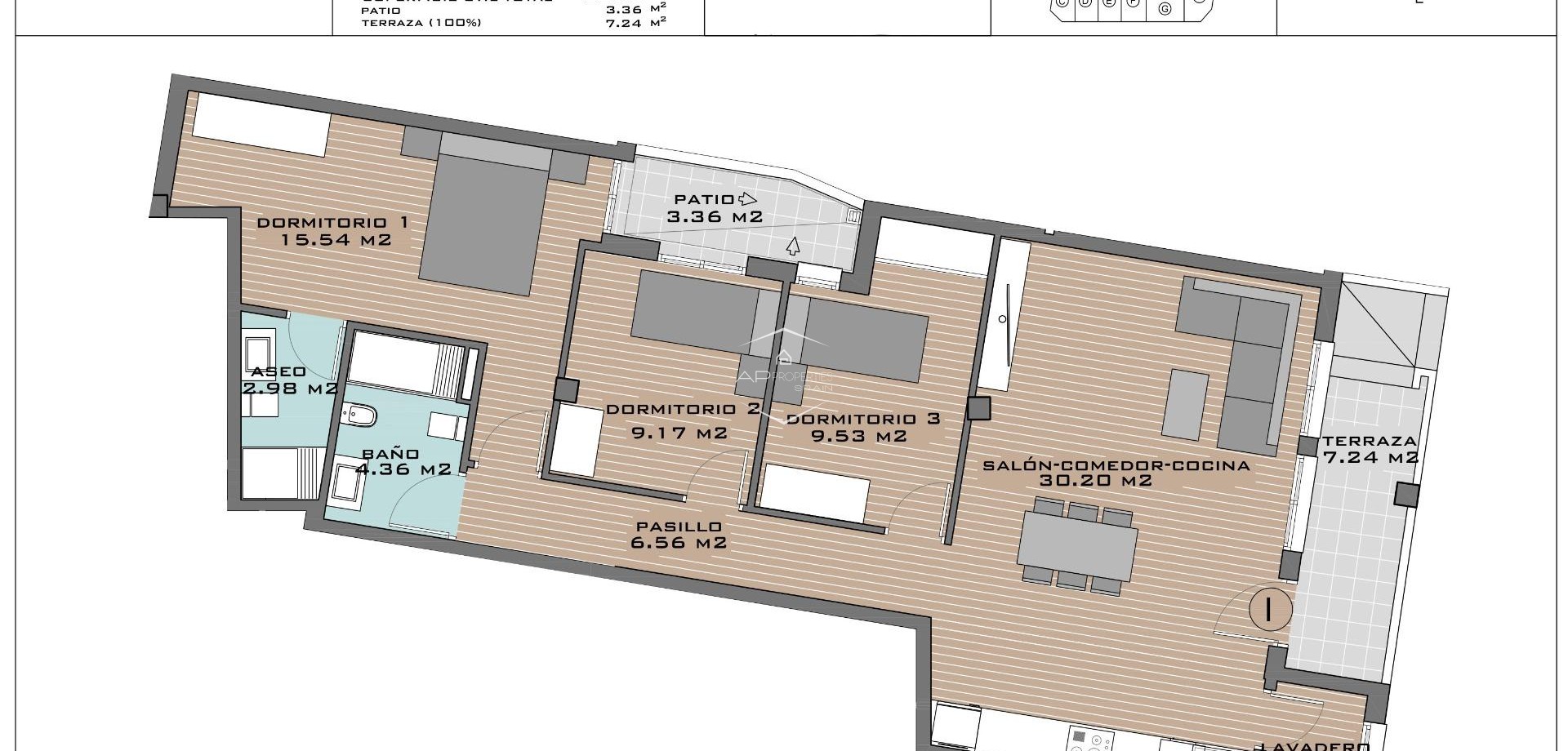 Nieuwbouw Woningen - Appartement / flat -
Algorfa - Pueblo