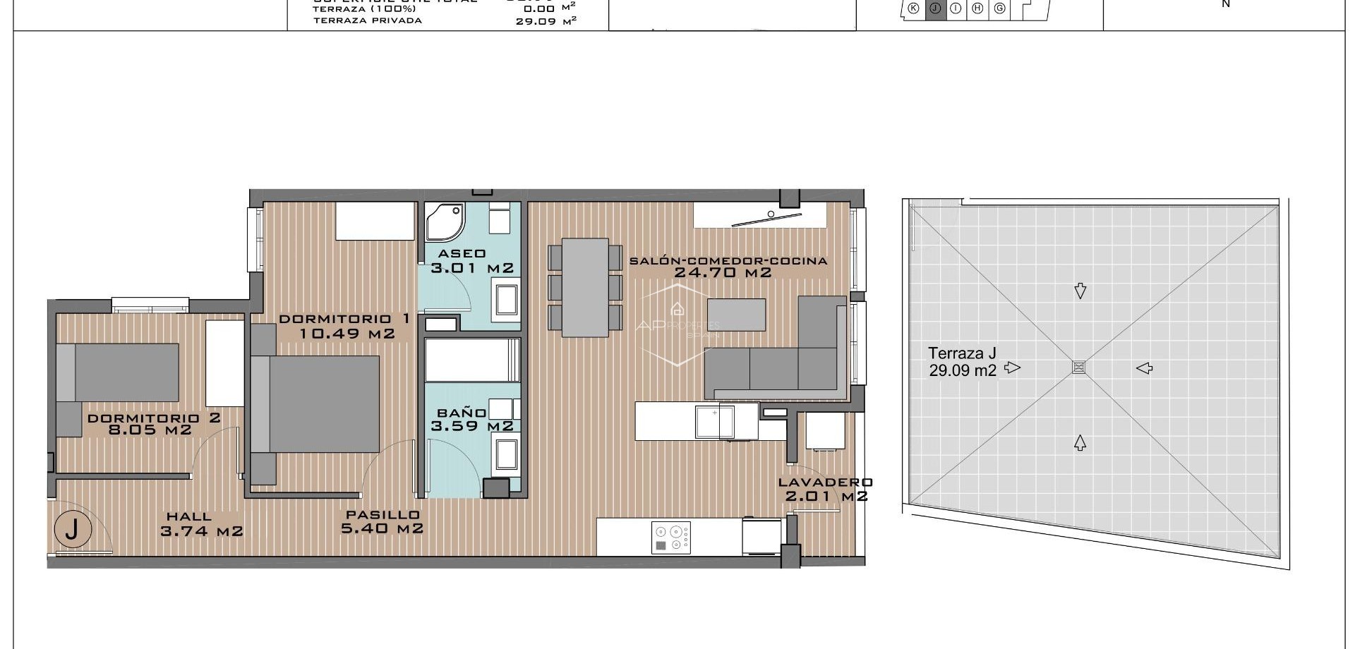 New Build - Apartment - Penthouse -
Algorfa - Pueblo