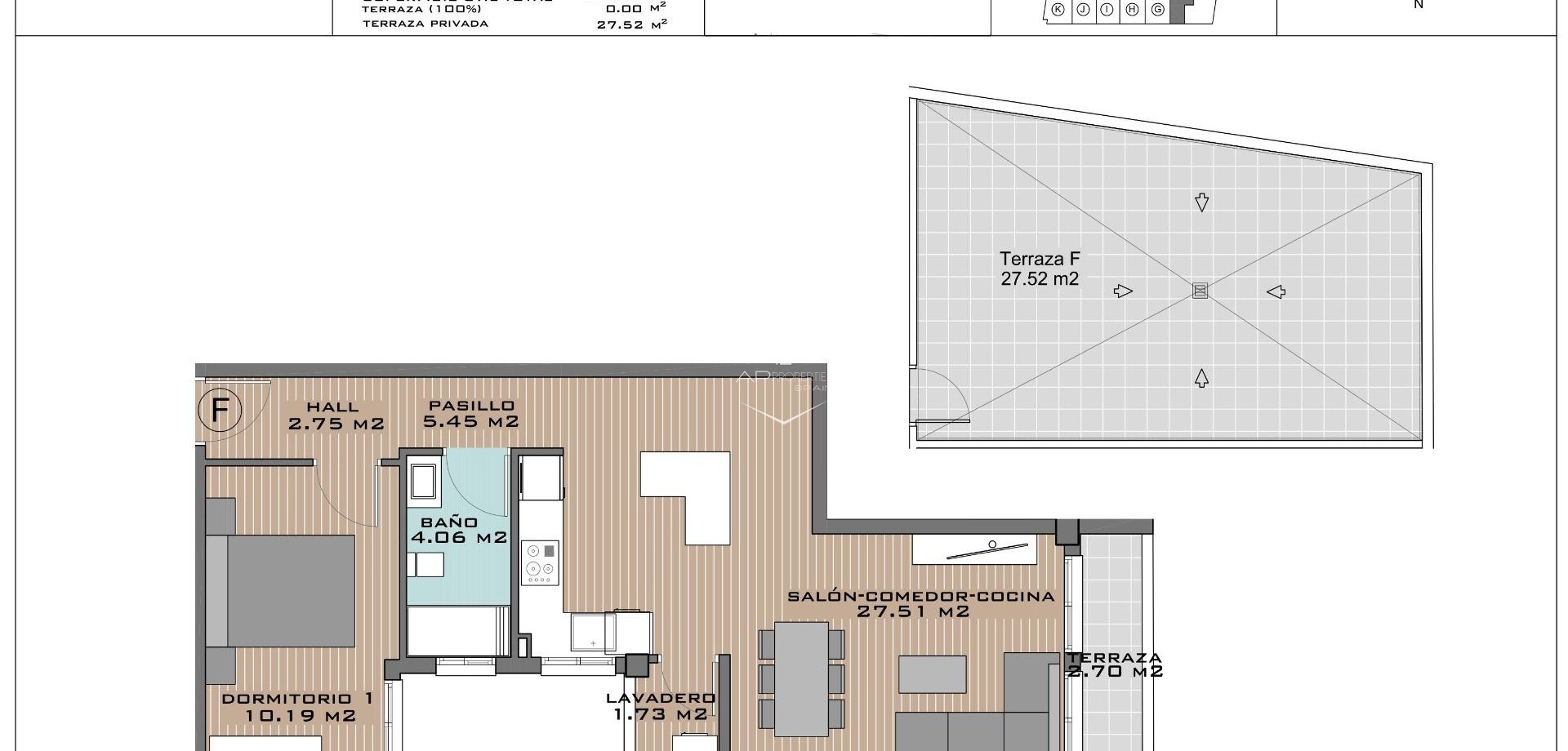 Nieuwbouw Woningen - Apartment - Penthouse -
Algorfa - Pueblo