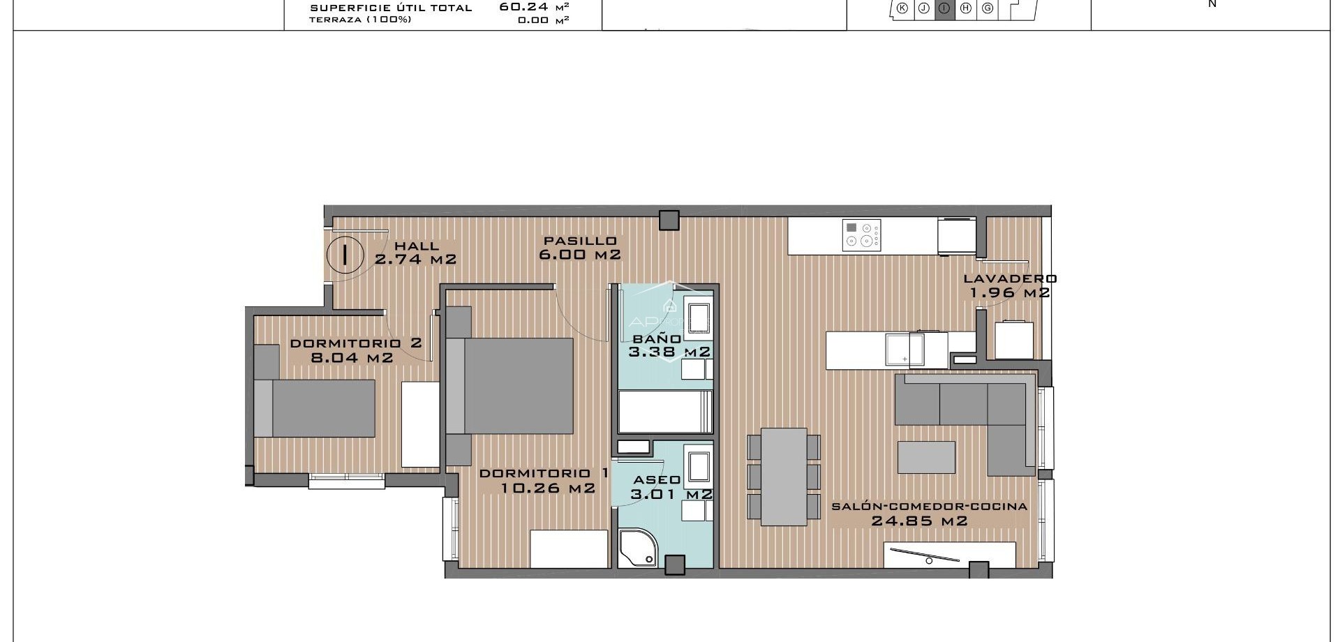 Nieuwbouw Woningen - Appartement / flat -
Algorfa - Pueblo