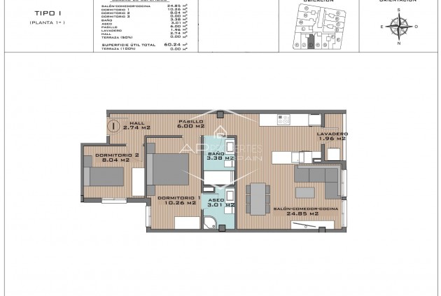 Nueva construcción  - Apartamento / piso -
Algorfa - Pueblo