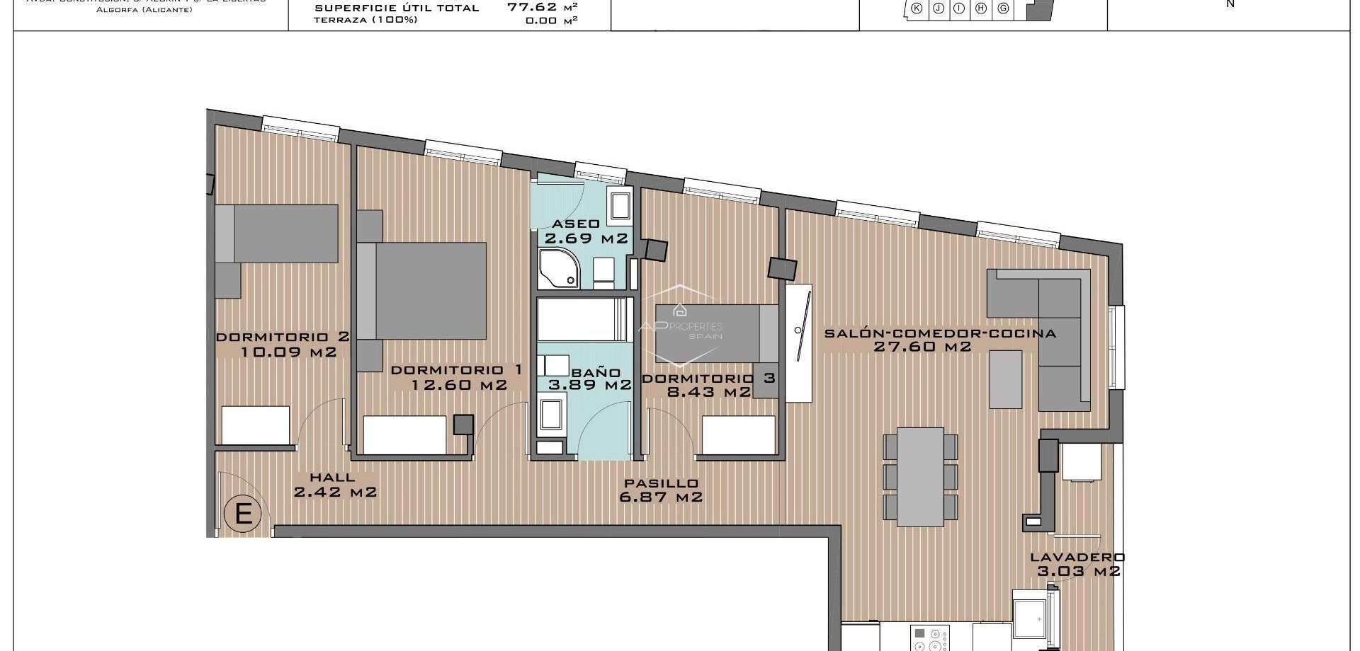 Nieuwbouw Woningen - Appartement / flat -
Algorfa - Pueblo