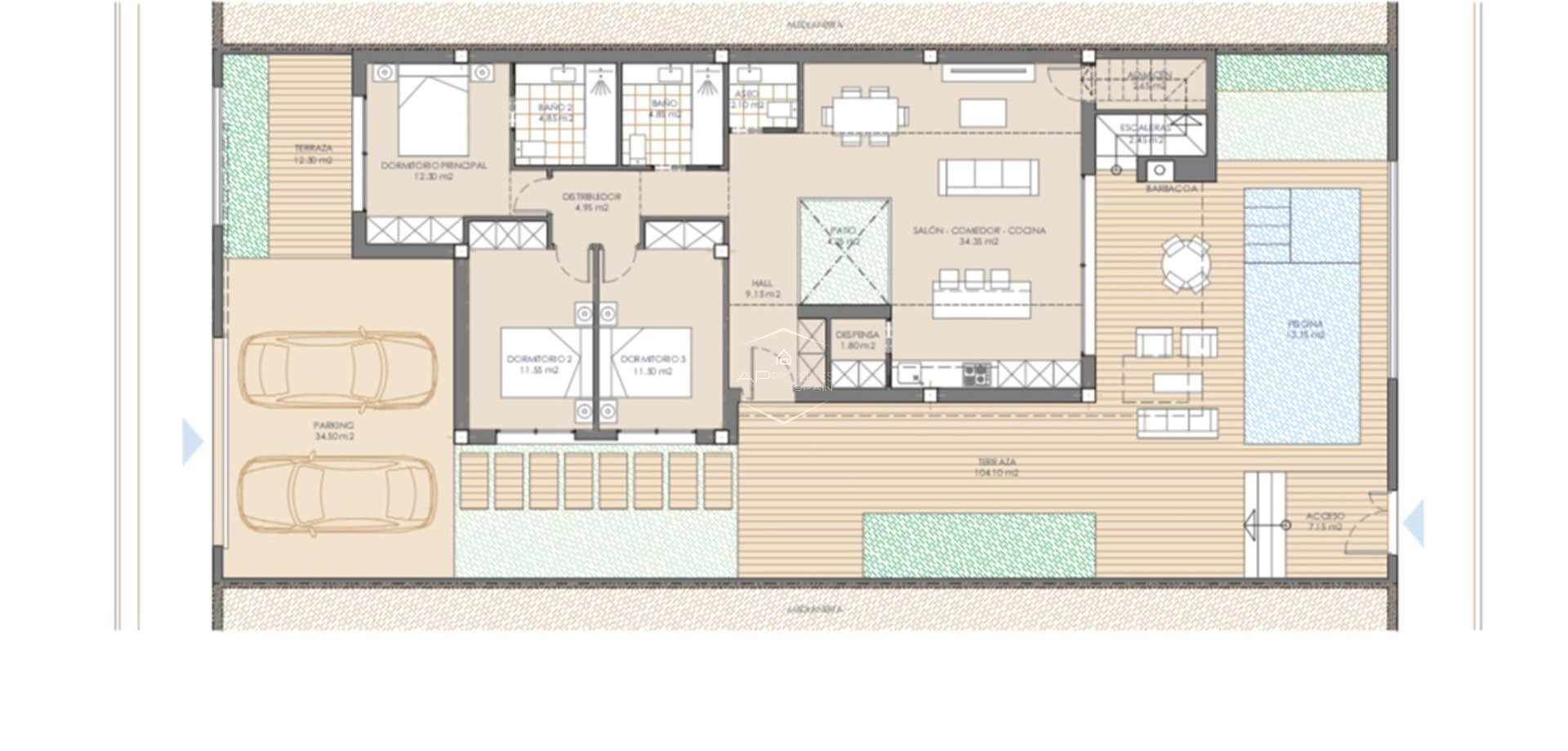 Nueva construcción  - Villa / Independiente -
San Juan de los Terreros - Las Mimosas