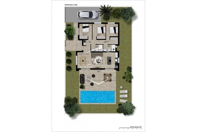 Nieuwbouw Woningen - Villa / Vrijstaand -
Hondón de las Nieves - La Solana