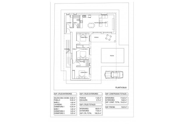 Nueva construcción  - Villa / Independiente -
Pinoso - Campo