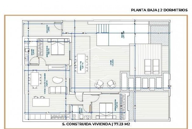 Nueva construcción  - Villa / Independiente -
Torre Pacheco - Roldán