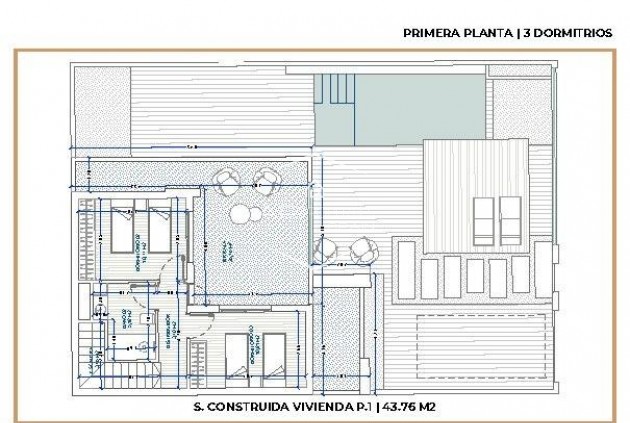 Nueva construcción  - Villa / Independiente -
Torre Pacheco - Roldán