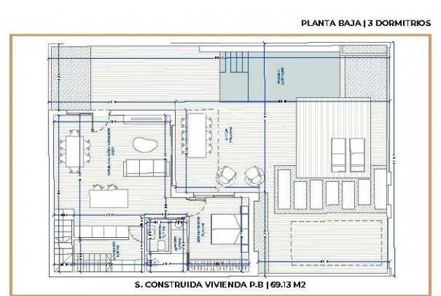 Nueva construcción  - Villa / Independiente -
Torre Pacheco - Roldán