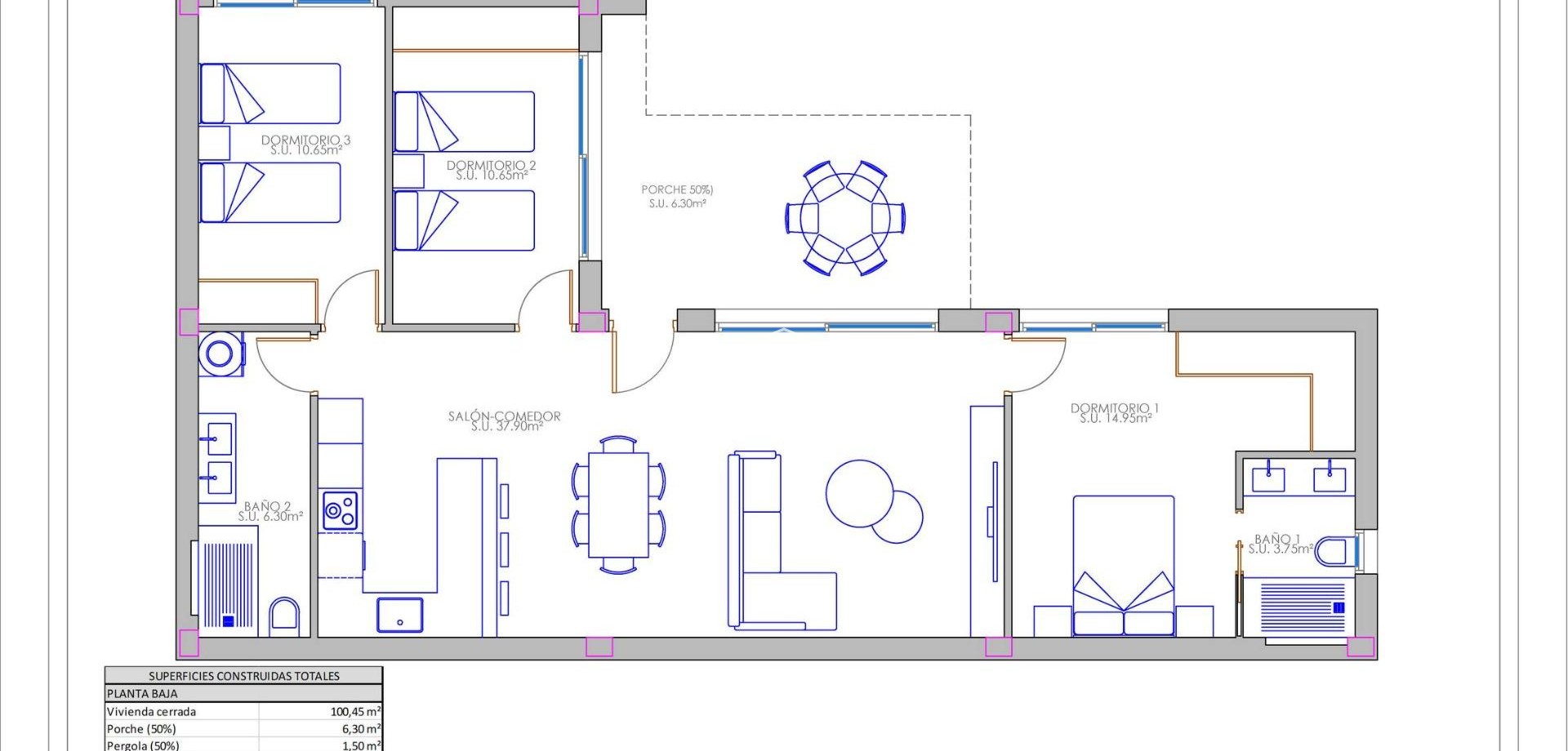 Nouvelle construction - Villa / Indépendante -
Los Montesinos - La Herrada