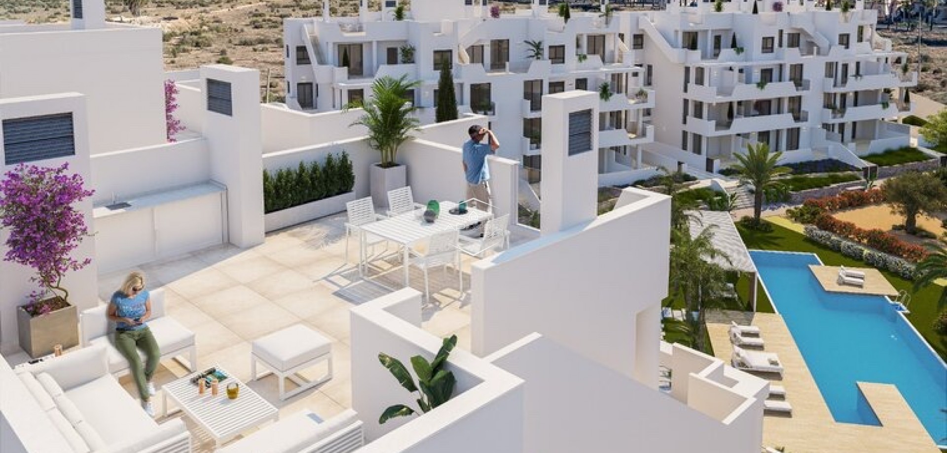 Nowy budynek - Mieszkanie w bloku -
Murcia - Santa Rosalia