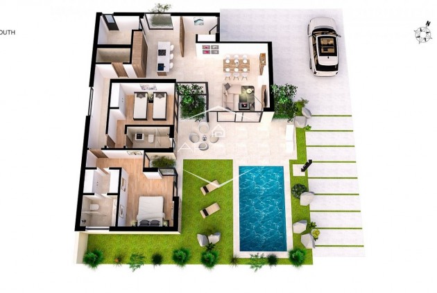 New Build - Villa / Detached -
Baños y Mendigo - Altaona Golf And Country Village